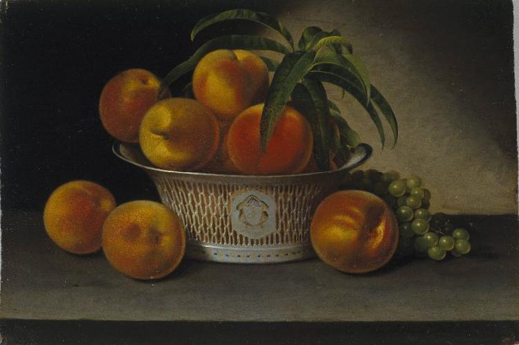 Raphaelle Peale Still Life with Peaches oil painting image